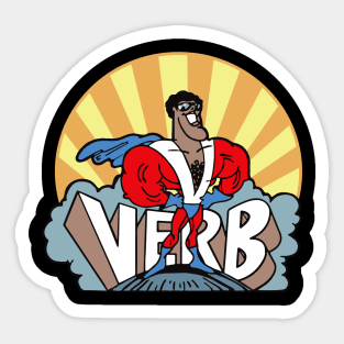 Super Verb Schoolhouse Rock Sticker